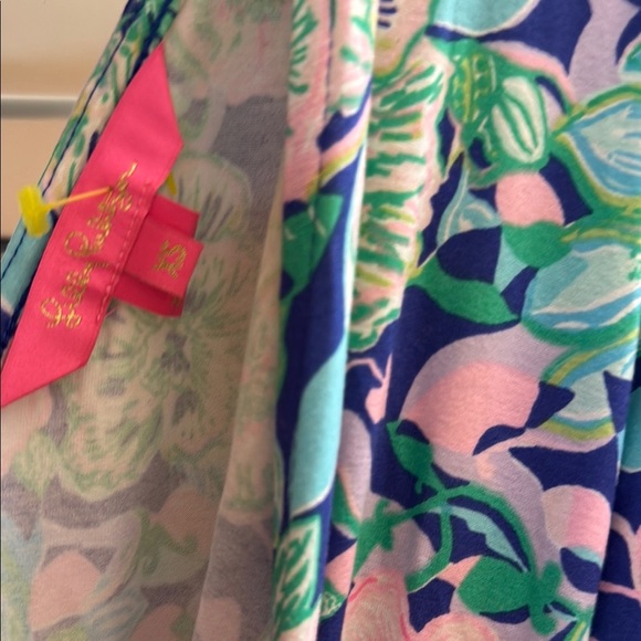 Lilly Pulitzer Floral Double V-Neck Maxi Dress - Picture 3 of 5